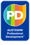 AUSTSWIM Professional Development Rectangle Logo